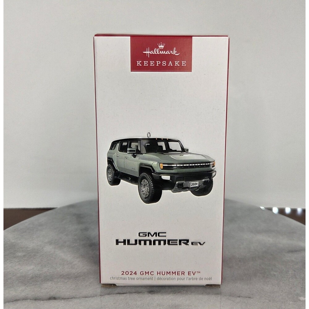 Hallmark Keepsake 2024 GMC Hummer EV Christmas Ornament Tree Decor New in Box